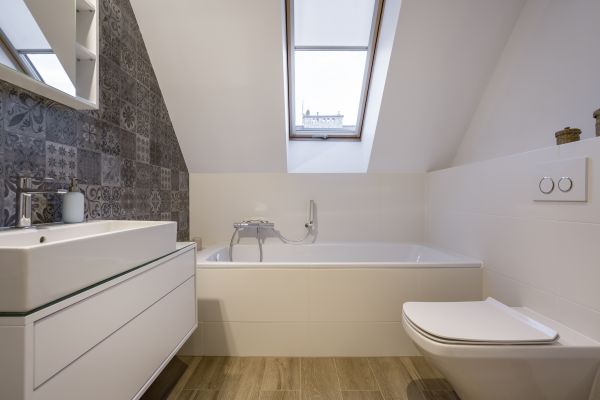 Attic Bathroom Construction in Middletown